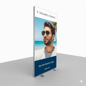 100×200 cm Lightbox Banner Işıklı Çift Taraflı Modüler