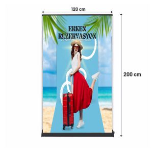 Roll Up Banner Pro 120×200 cm