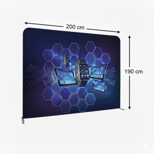 200×190 cm Düz Tekstil Backdrop