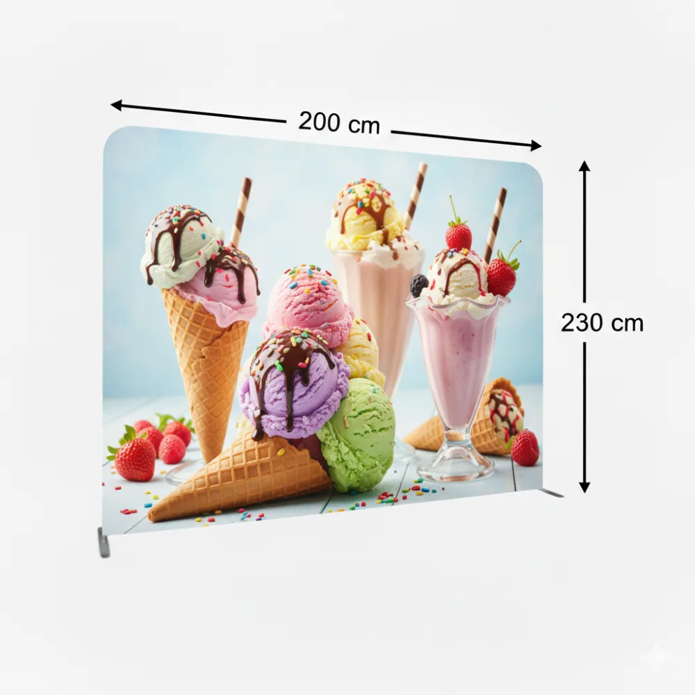 200×230 cm Düz Tekstil Backdrop
