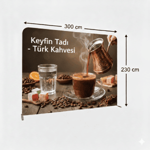 300×230 cm Düz Tekstil Backdrop