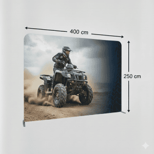 400×250 cm Düz Tekstil Backdrop
