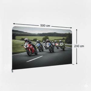 500×230 cm Düz Tekstil Backdrop