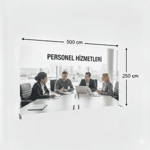 500×250 cm Düz Tekstil Backdrop