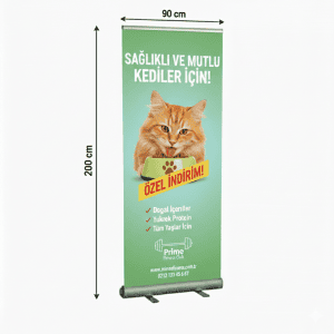 Smart Roll Banner Tek Taraflı Çantalı 90×200 cm