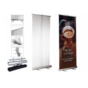 Roll Up Banner 85×200 cm
