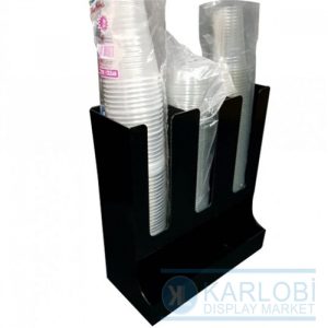 Karton Bardak Dikey Organizer 3’lü