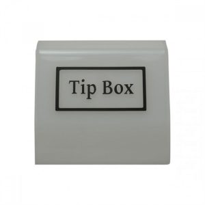 Pleksi Tip Box – Bahşiş Kutusu  15 cm
