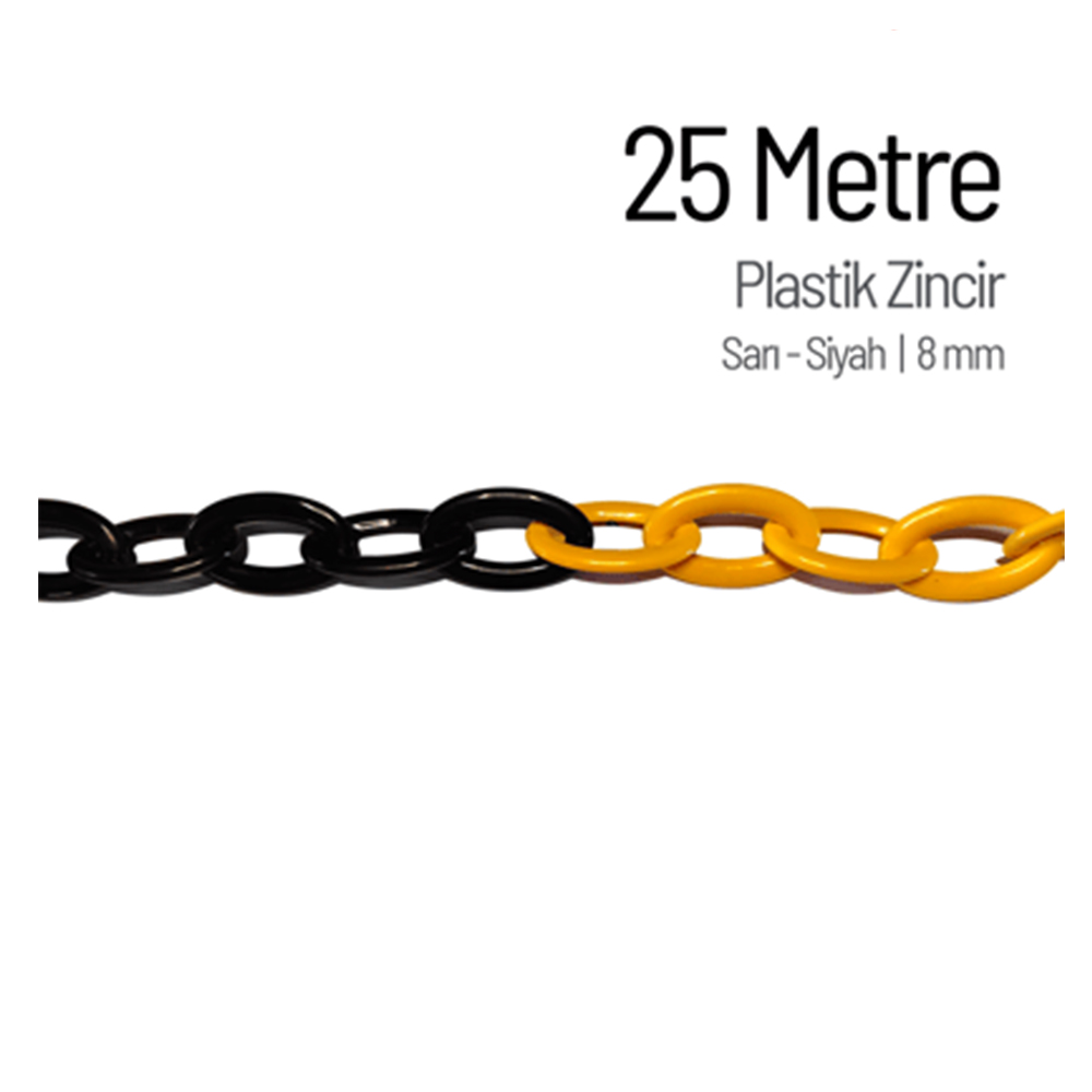sarC4B120siyah20820mm-1000x1000-1 Plastik Zincir 8 mm Sarı Siyah 25 Metre